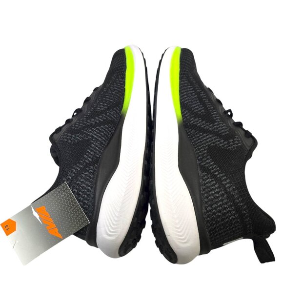 Avia Sleek Jogger Athletic Sneaker Shoes Lace Up Mens Size 13 Black Breathable - Picture 8 of 11